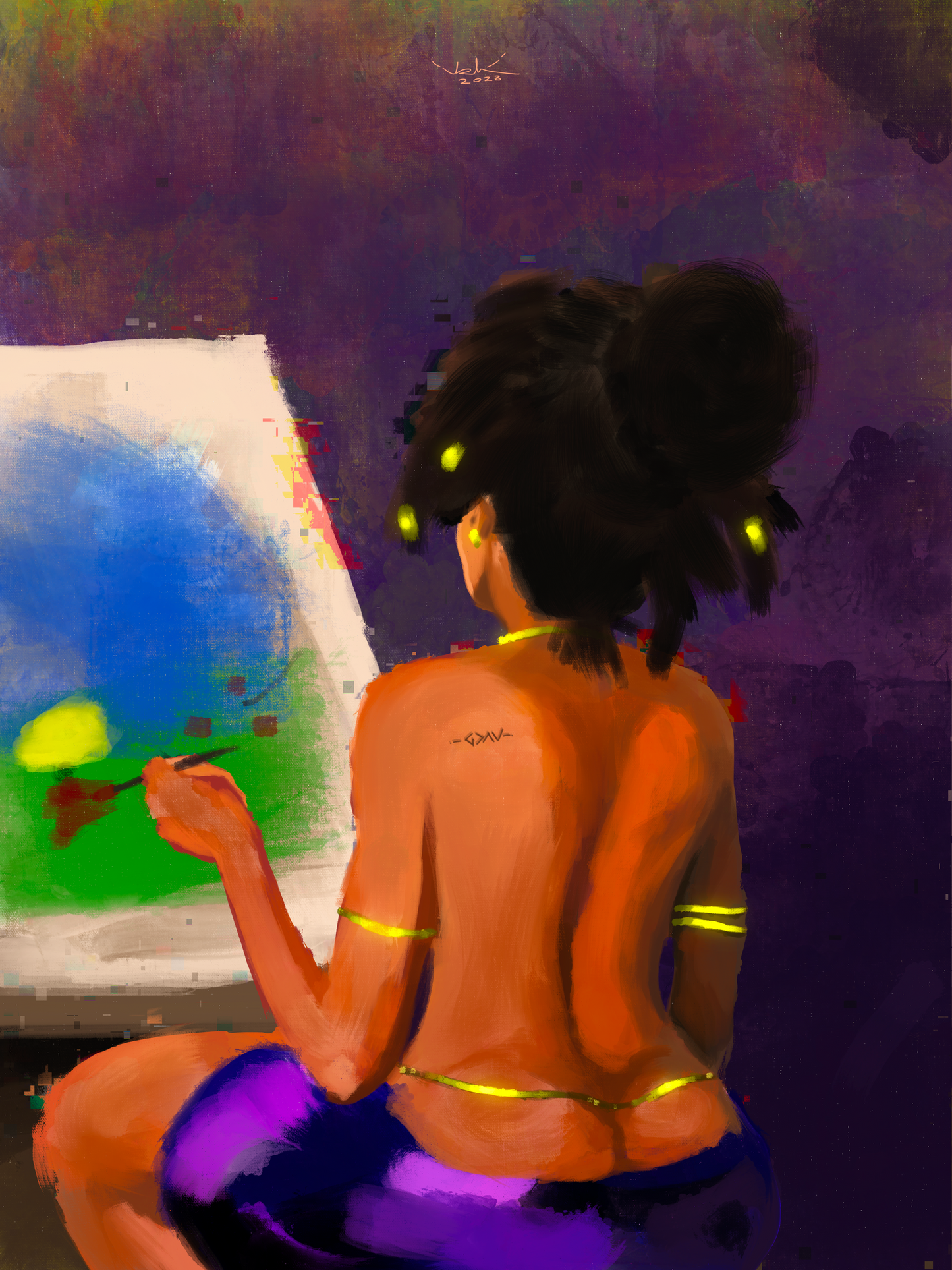 ART CREATES ART (Print)