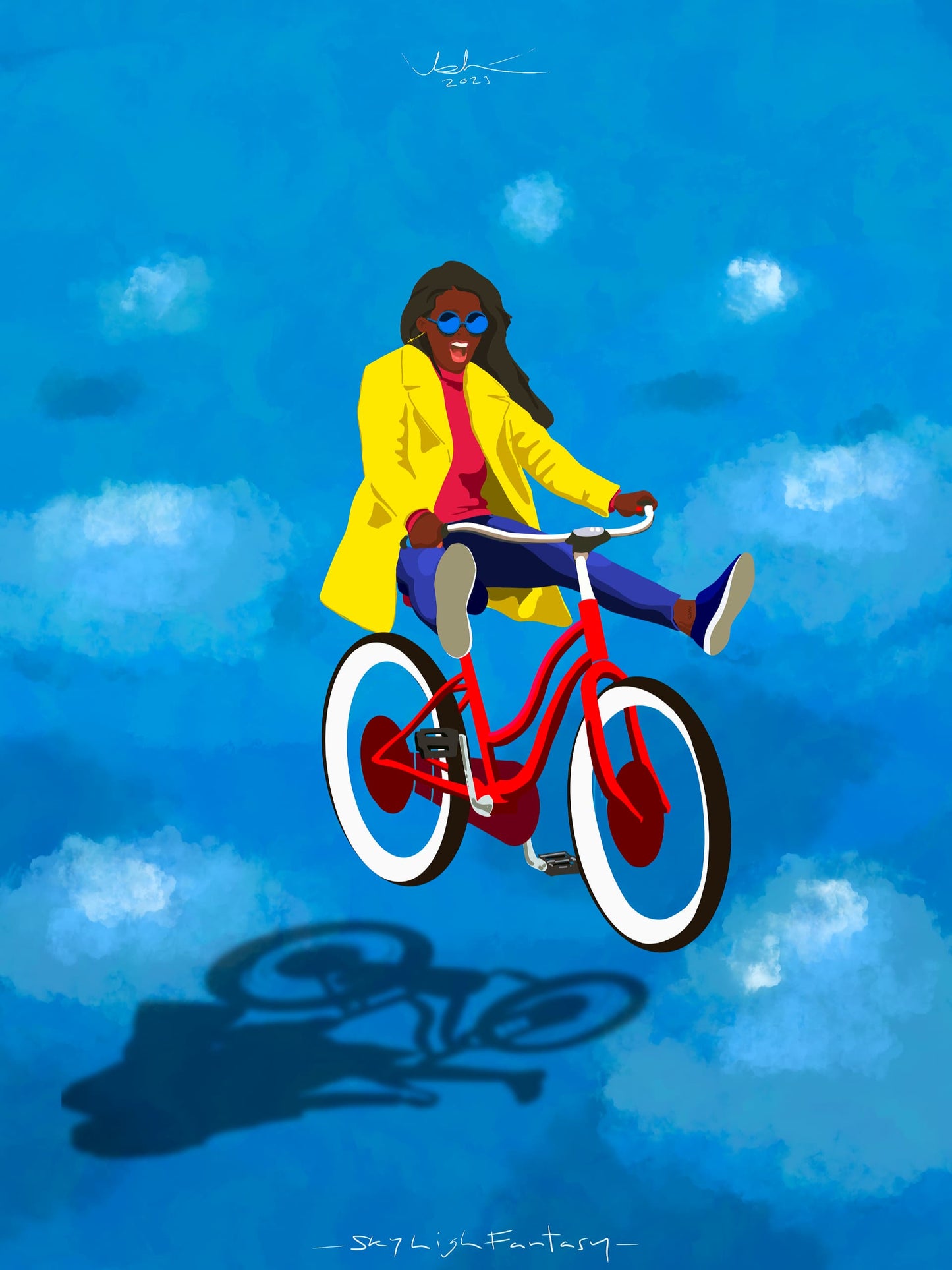 SKY HIGH FANTASY (Print)